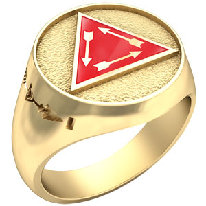Order of the Arrow® Vigil Honor Ring, Yellow [B564Z]